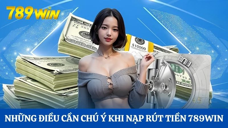 Nạp Rút Tiền 789Win 4 Những điều cần chú ý khi nạp rút tiền 789Win